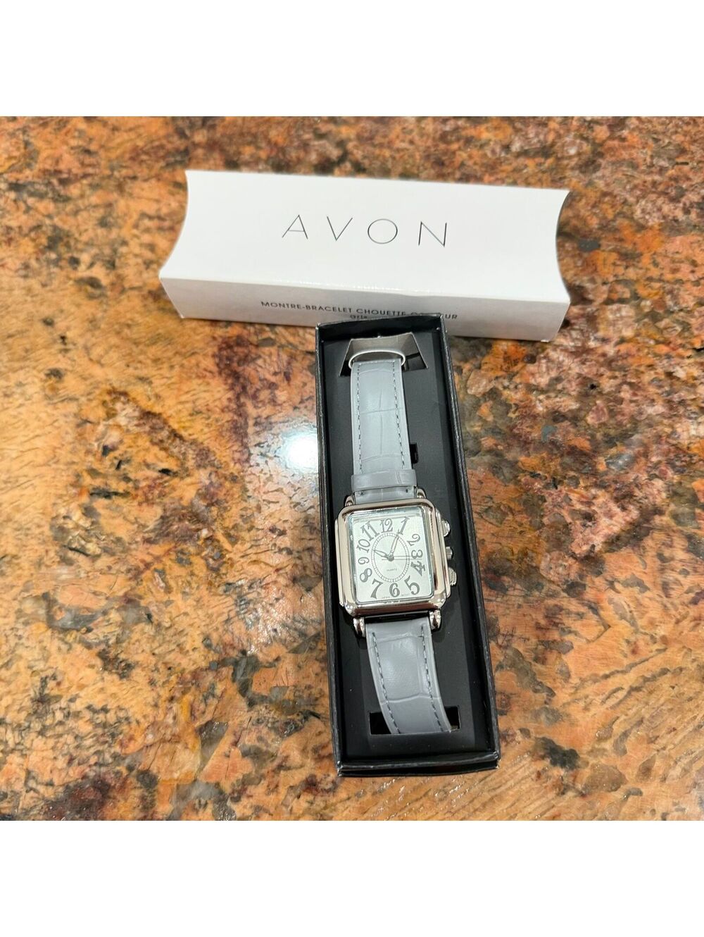 Avon Gray Square Watch
